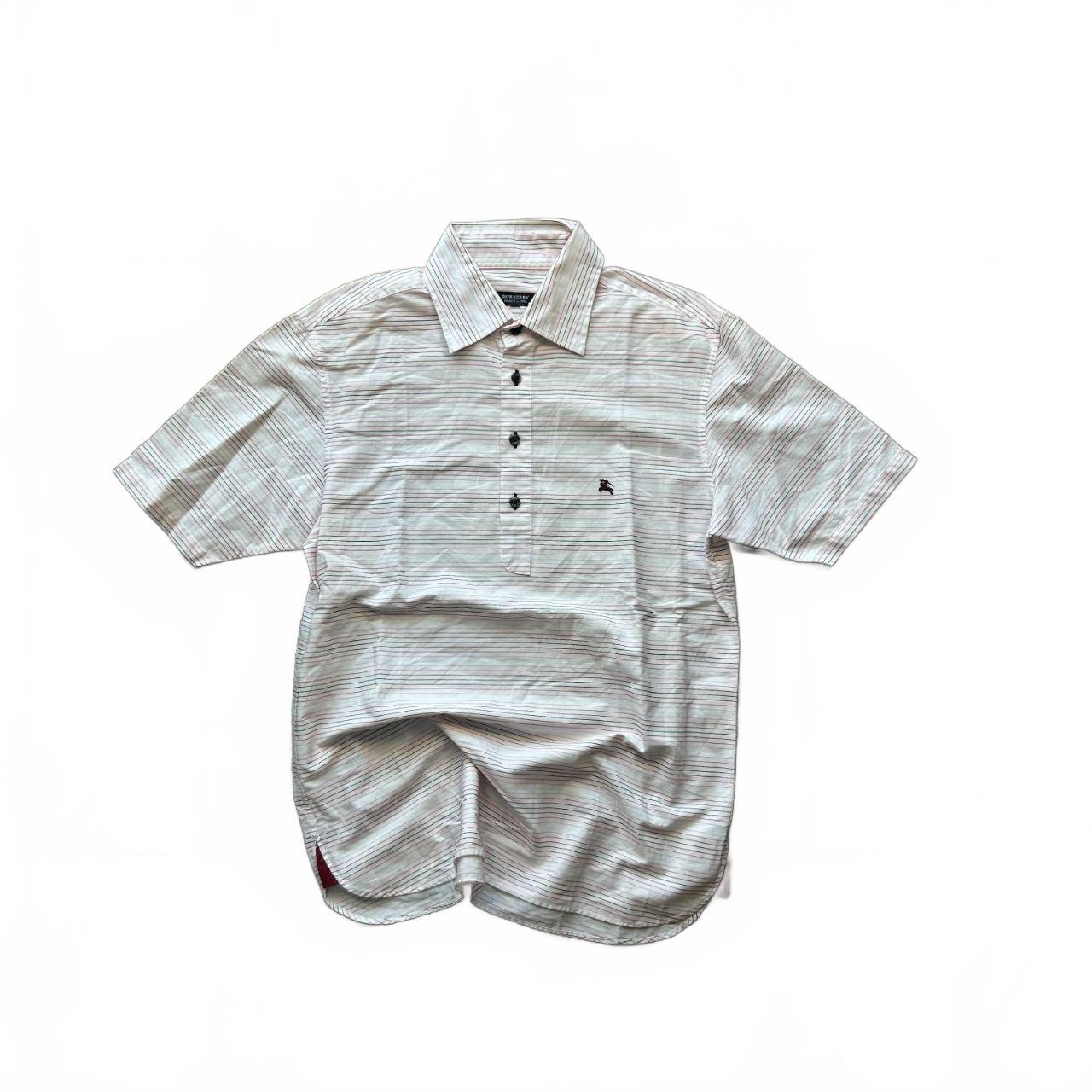 Burberry Black Label Striped Polo Shirt M