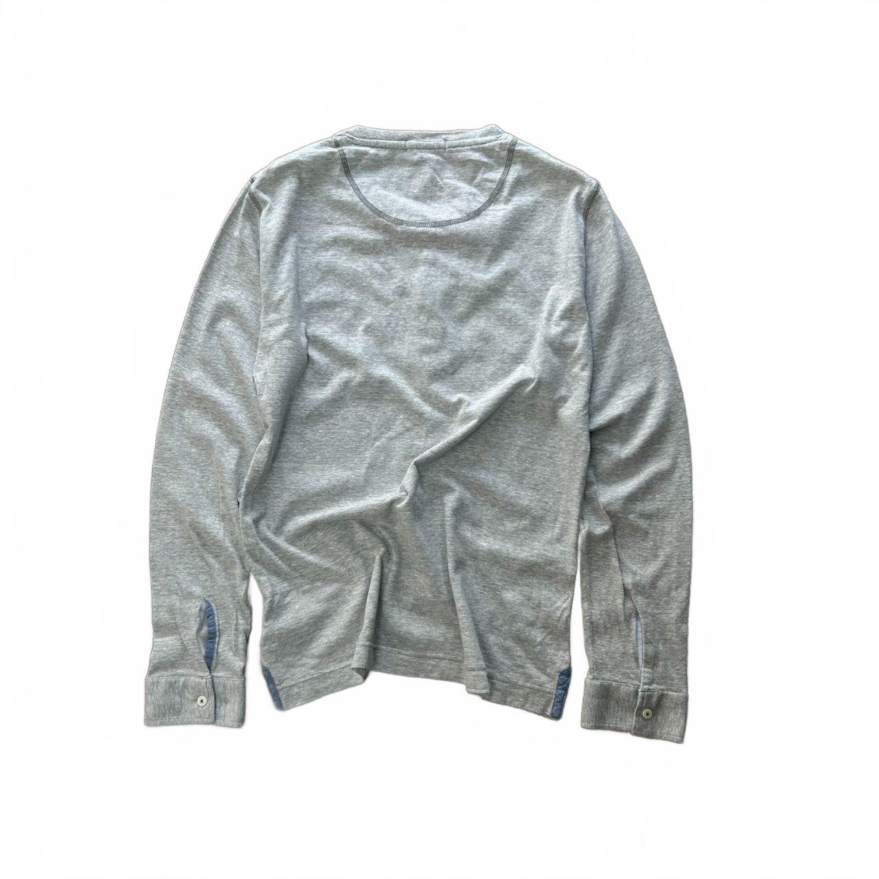 Burberry Black Label Long Sleeve Henley T Shirt S