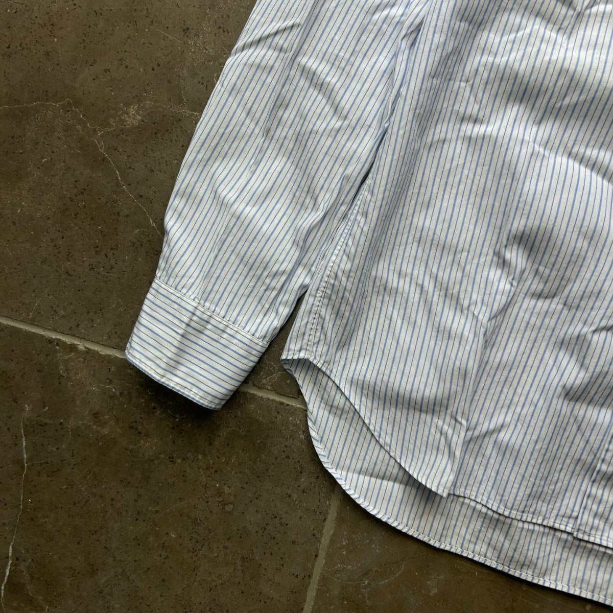 Comme des Garcons Homme Deux Striped Long Sleeve Shirt XS