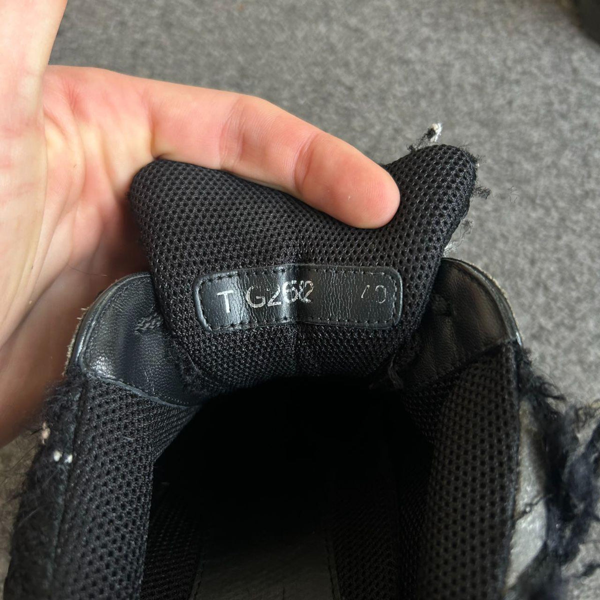 Chanel Runners Tweed Black Size UK 7