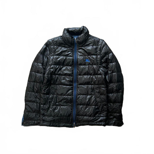 Vintage Burberry Black Label Puffer Jacket Black M
