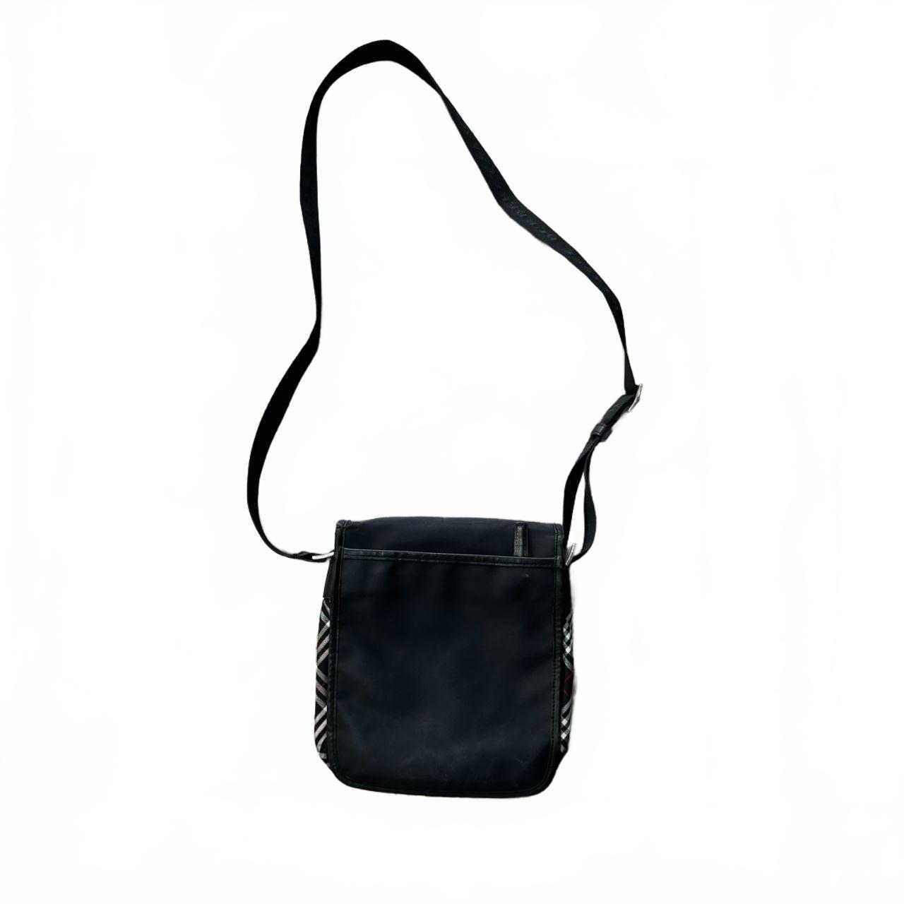 Vintage Burberry Black Label Shoulder / Side Bag One Size