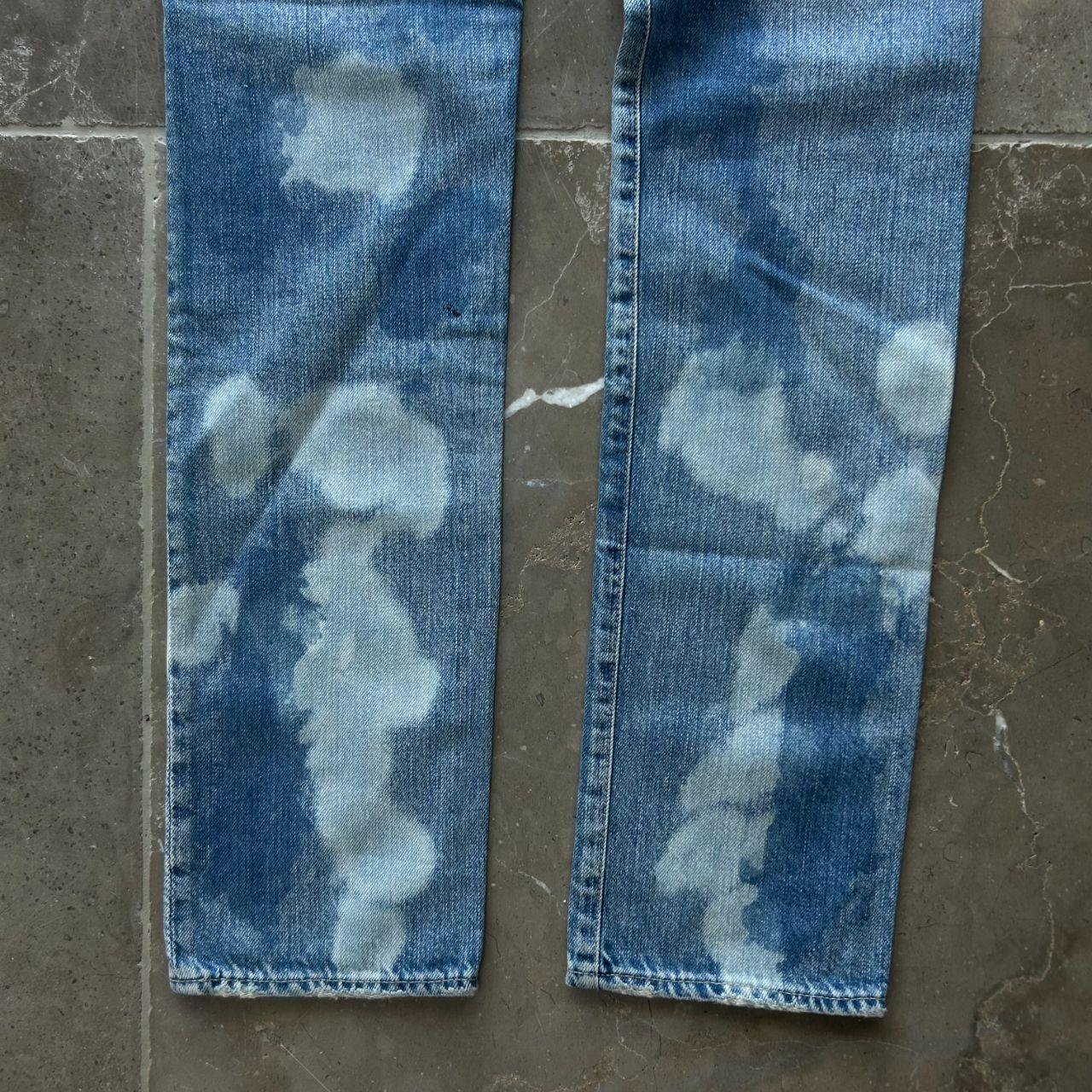 Hysteric Glamour Slim Skinny Studded Bleached Denim Jeans W28 L32
