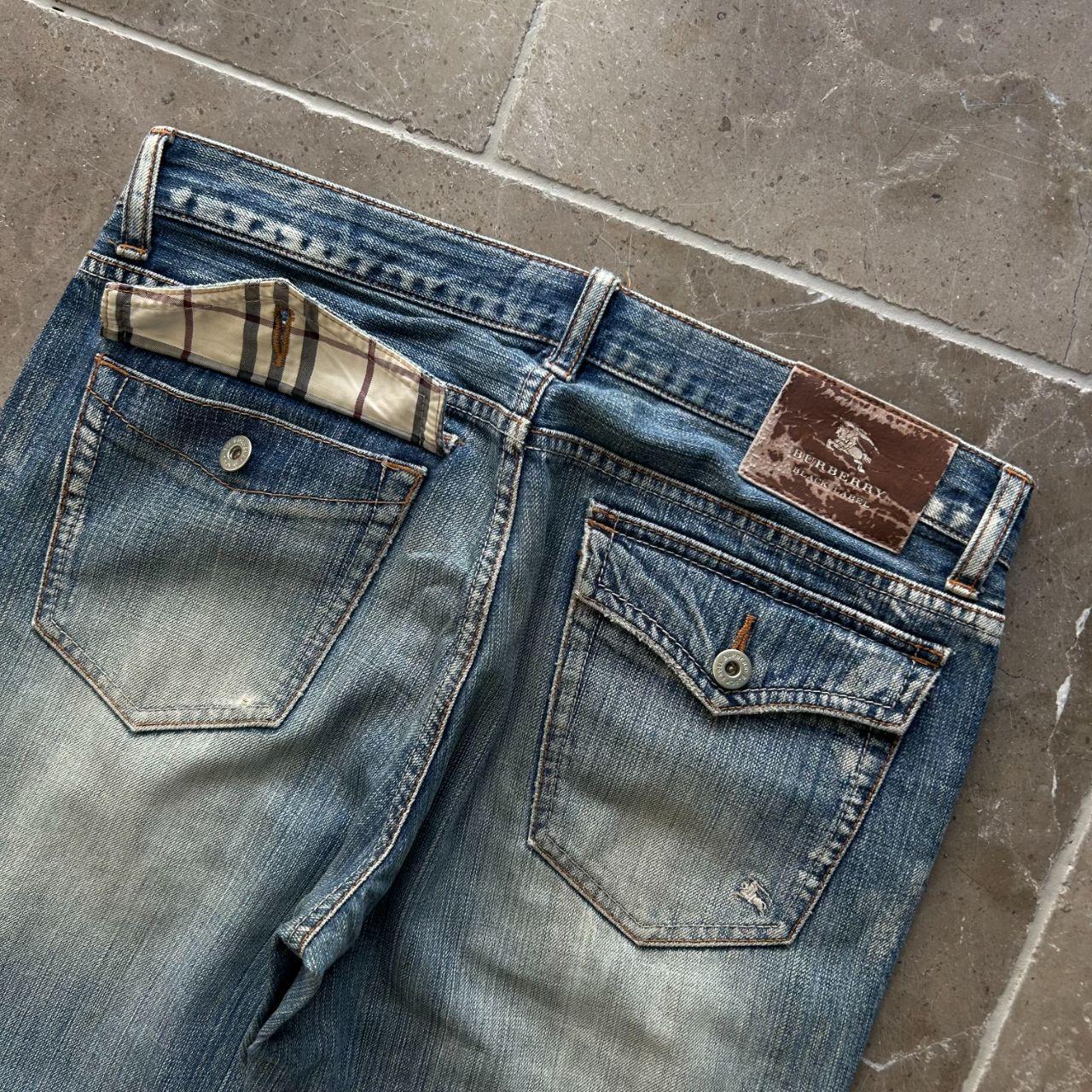 Vintage Burberry Black Label Relaxed Straight Jeans W30 L27