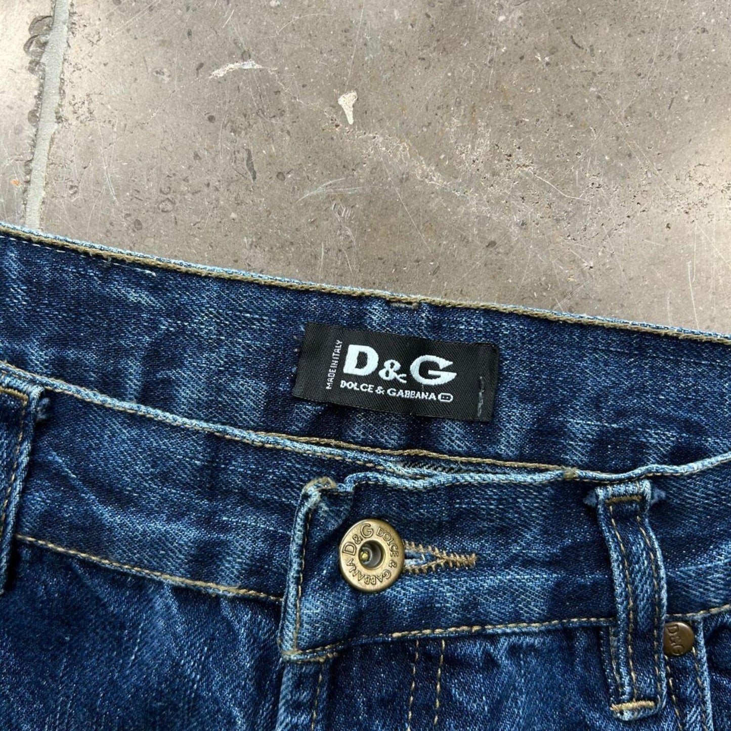 Vintage Dolce Gabbana Relaxed Straight Jeans W32 L31