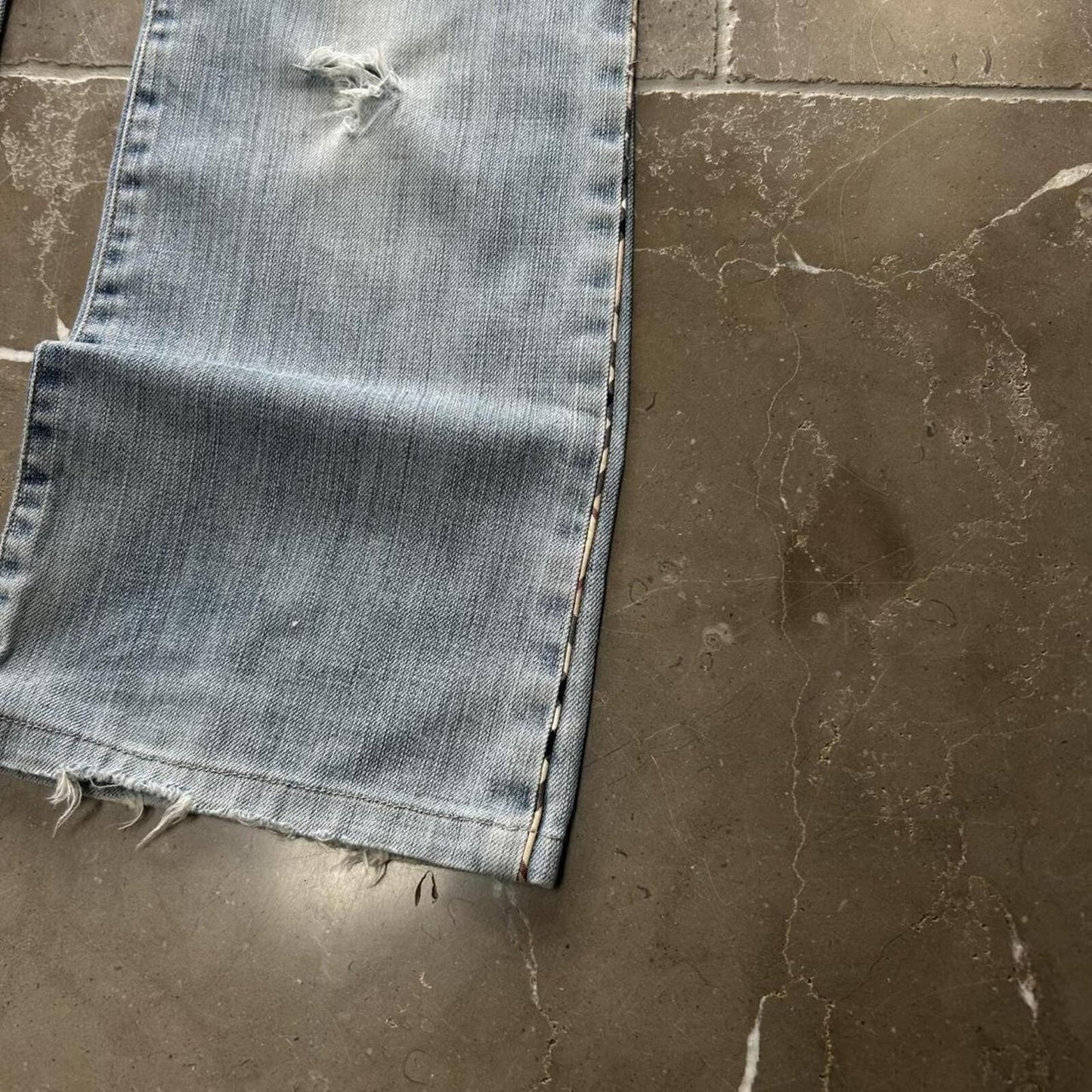 Vintage Burberry London Relaxed Bootcut / Flared Jeans W28 L27