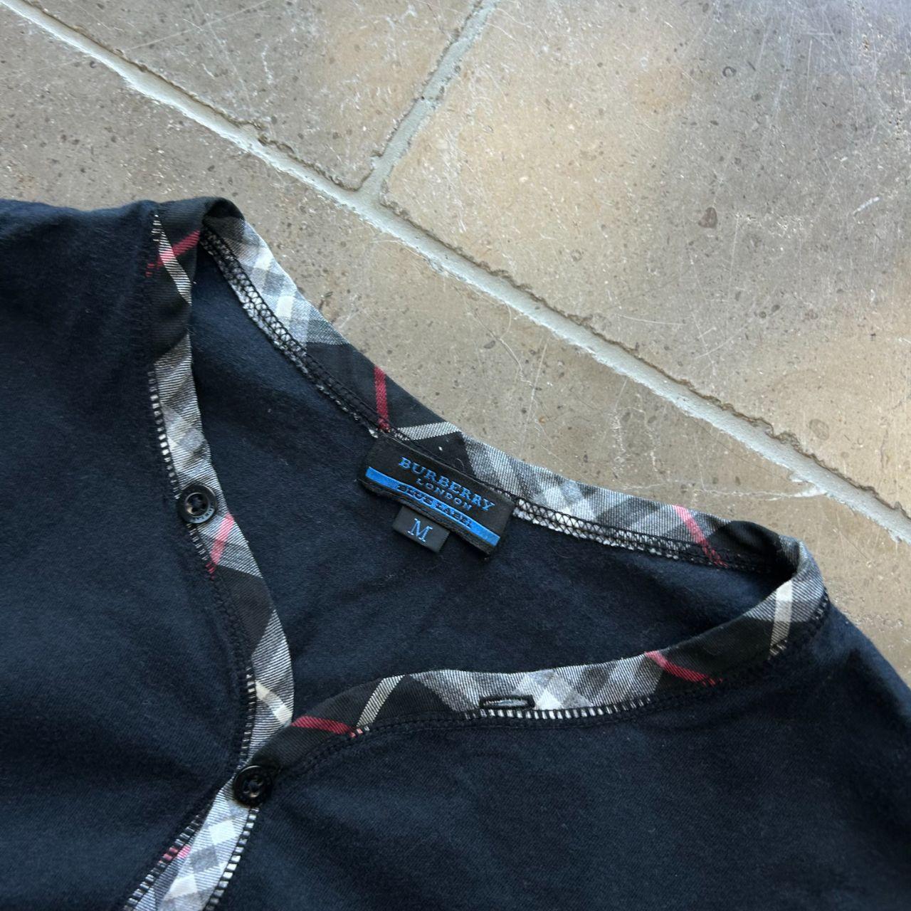 Burberry Blue Label Nova Check Henley T Shirt S