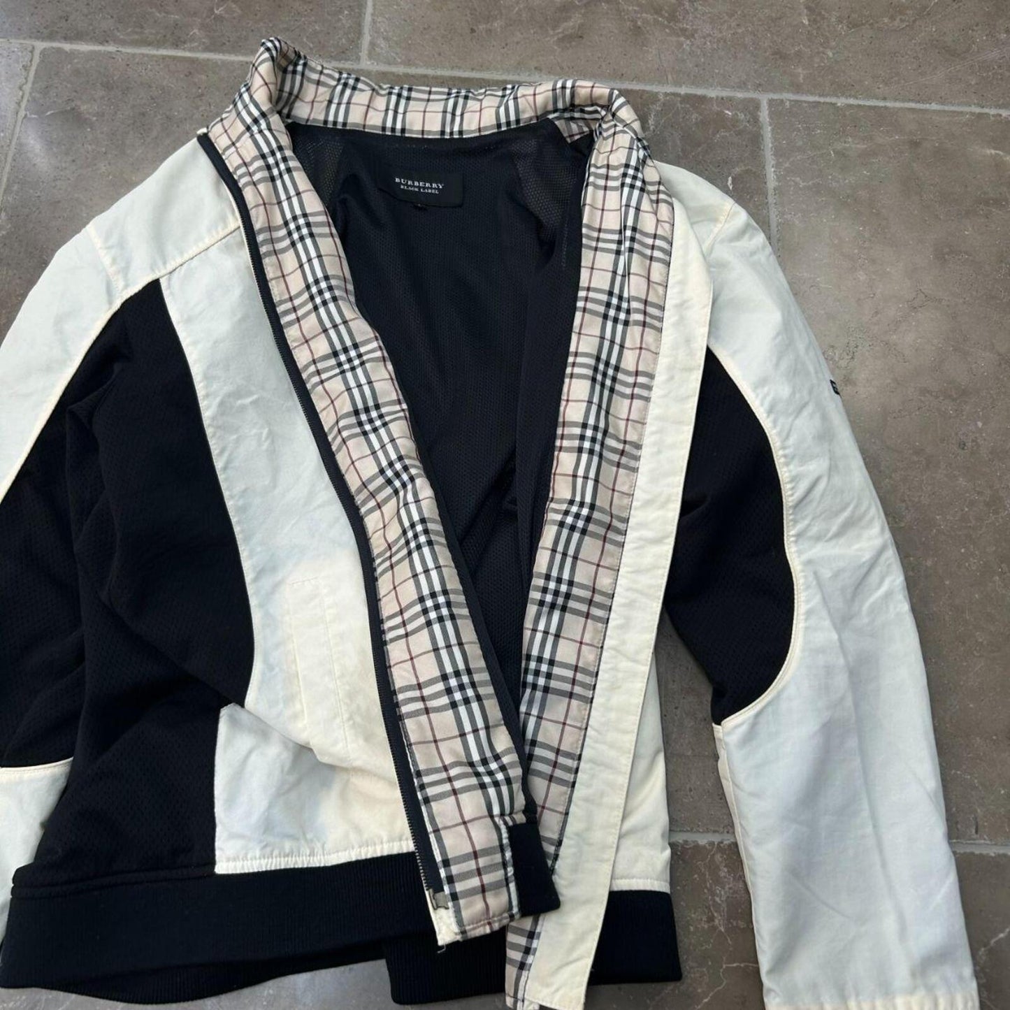 Burberry Black Label Lightweight Nylon Windbreaker Jacket M