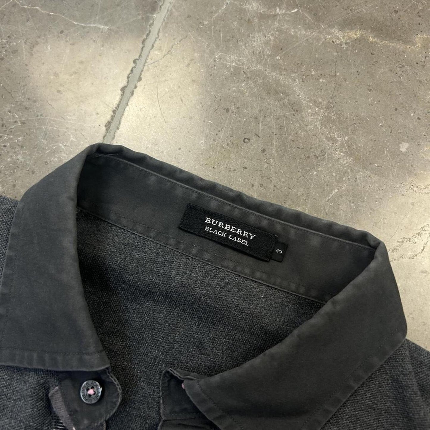 Burberry Black Label Nova Check Polo Shirt M