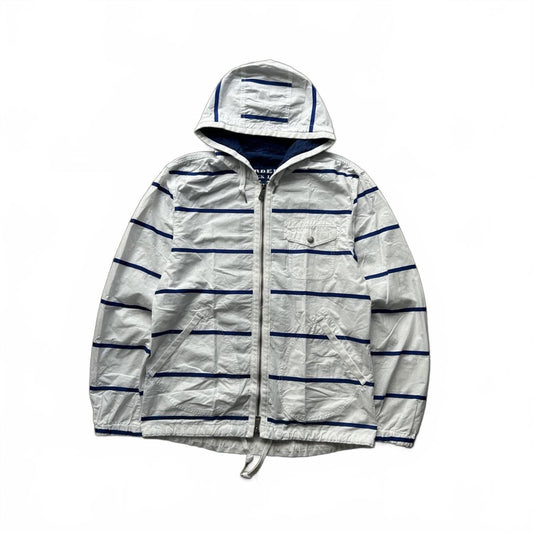 Burberry Black Label Striped Lightweight Windbreaker Jacket M