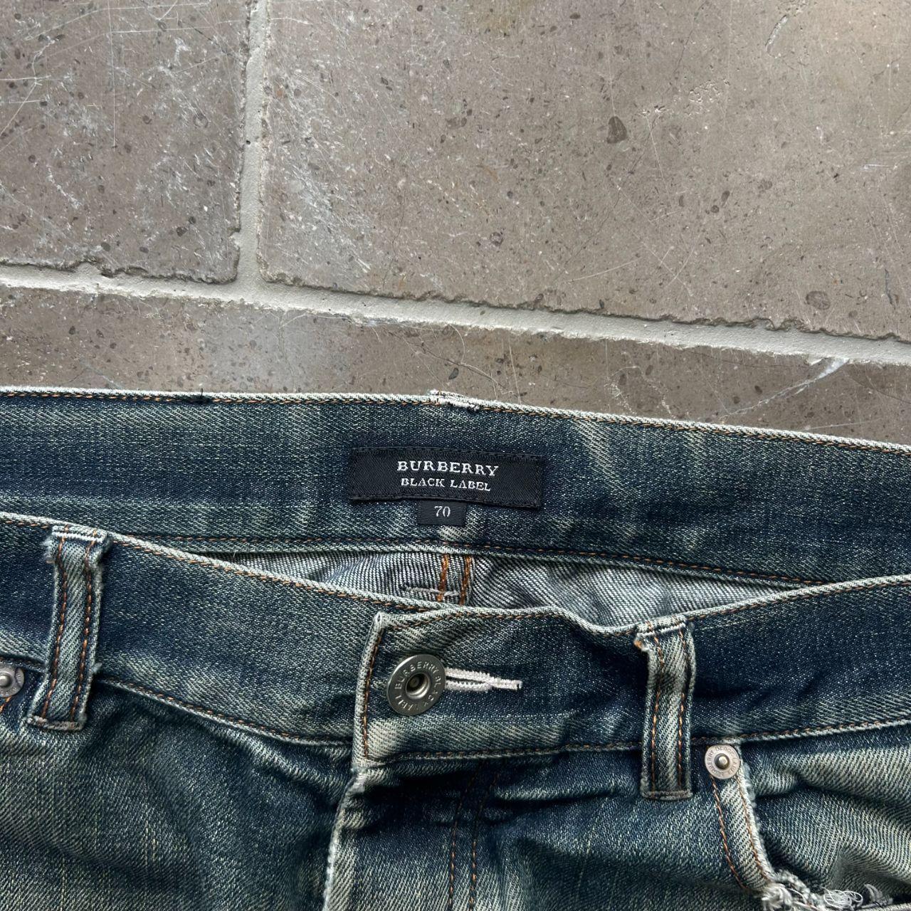 Vintage Burberry Black Label Relaxed Straight Jeans W30 L29