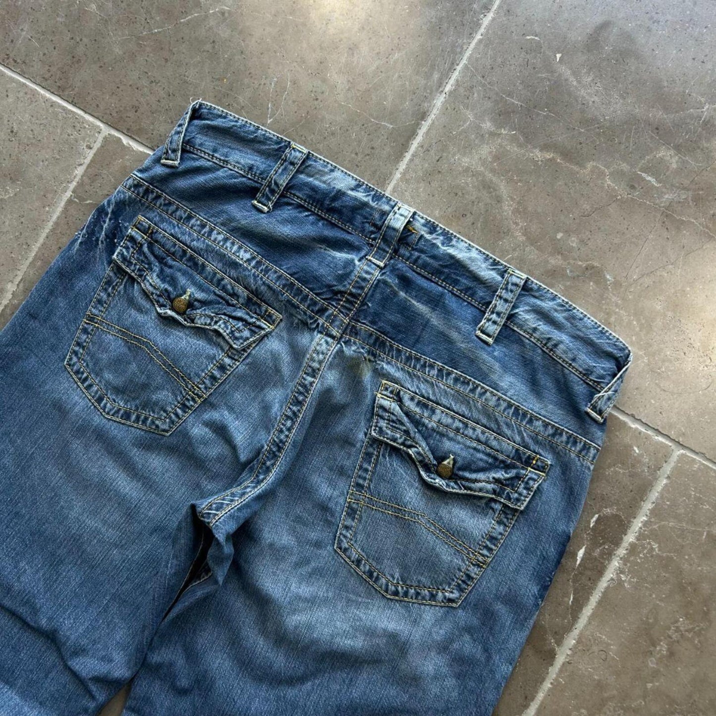 Vintage Armani Jeans Baggy Fit Jeans W36 L31