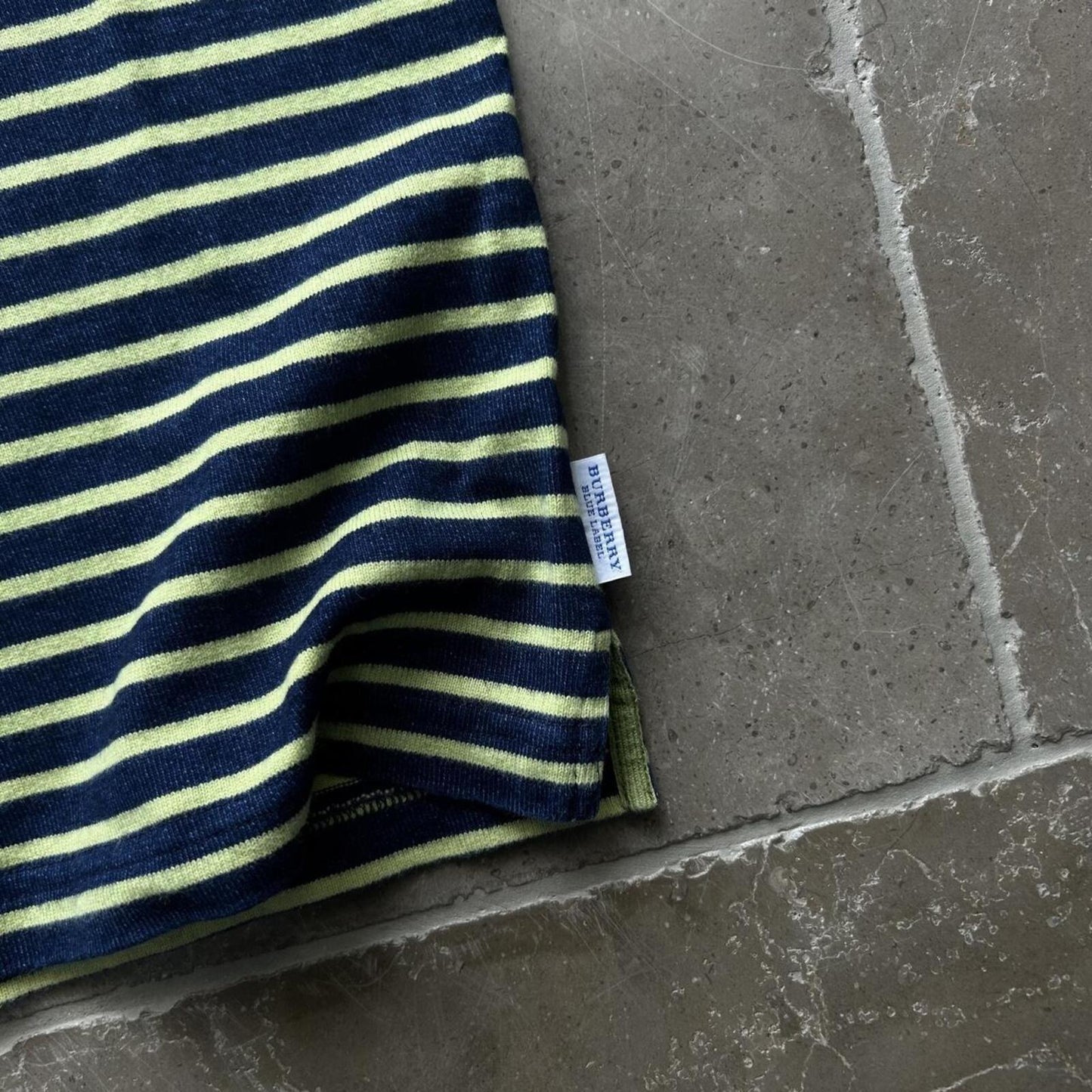 Burberry Blue Label Striped T Shirt S