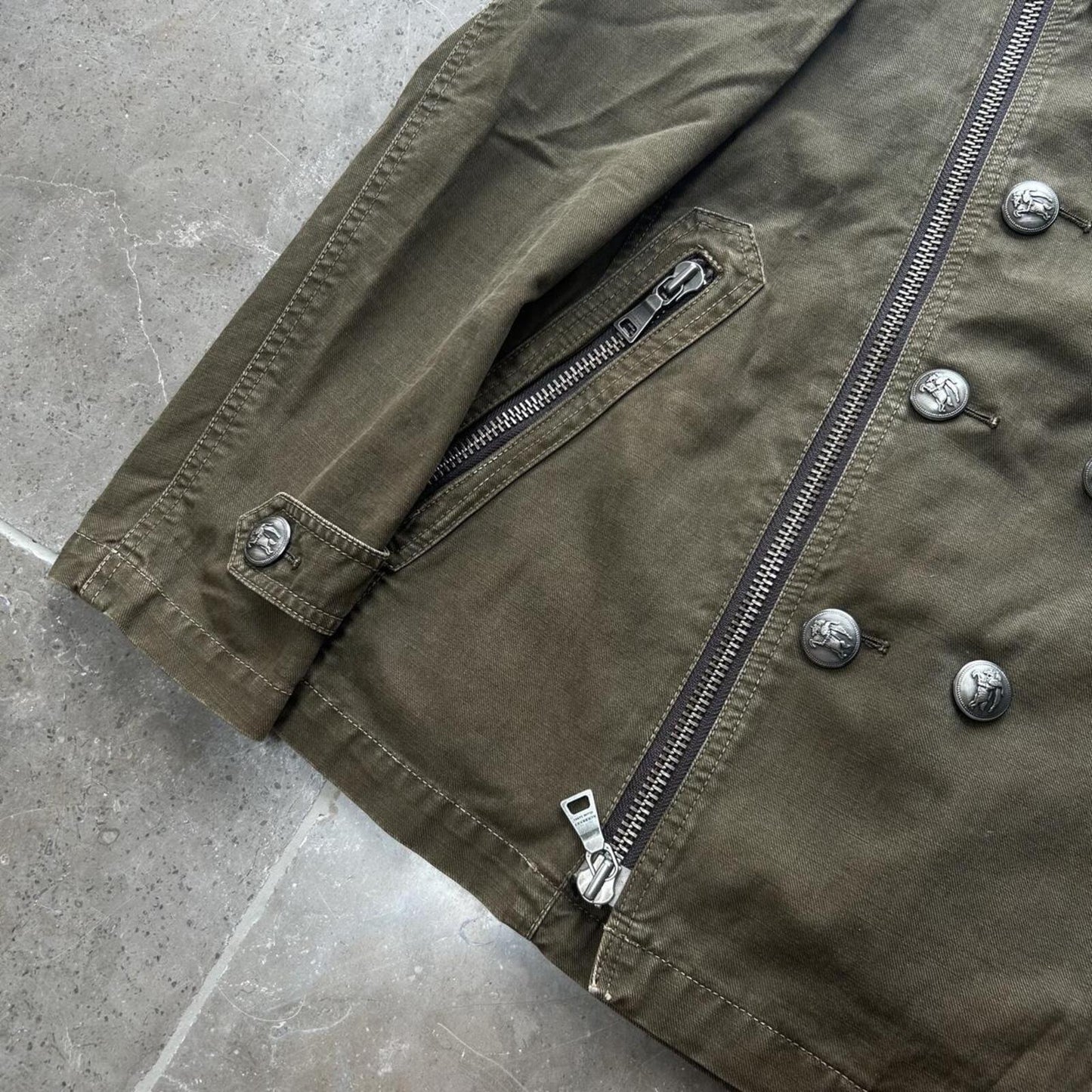 Burberry Black Label Military Napoleon Jacket L