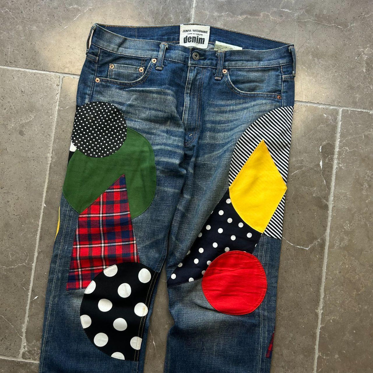 Junya Watanabe Comme des Garçons Denim Slim Straight Leg Jeans W32 L30