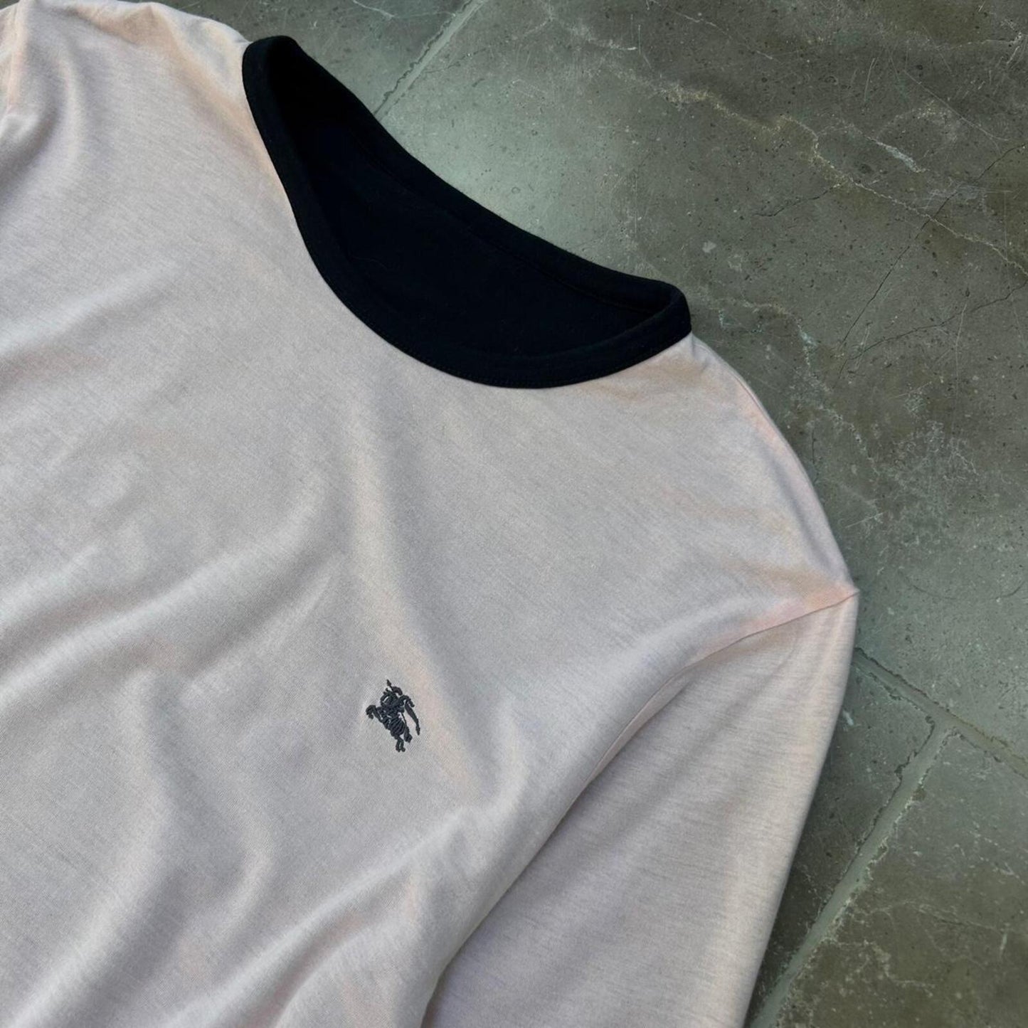 Burberry Black Label Reversible Long Sleeve T Shirt S