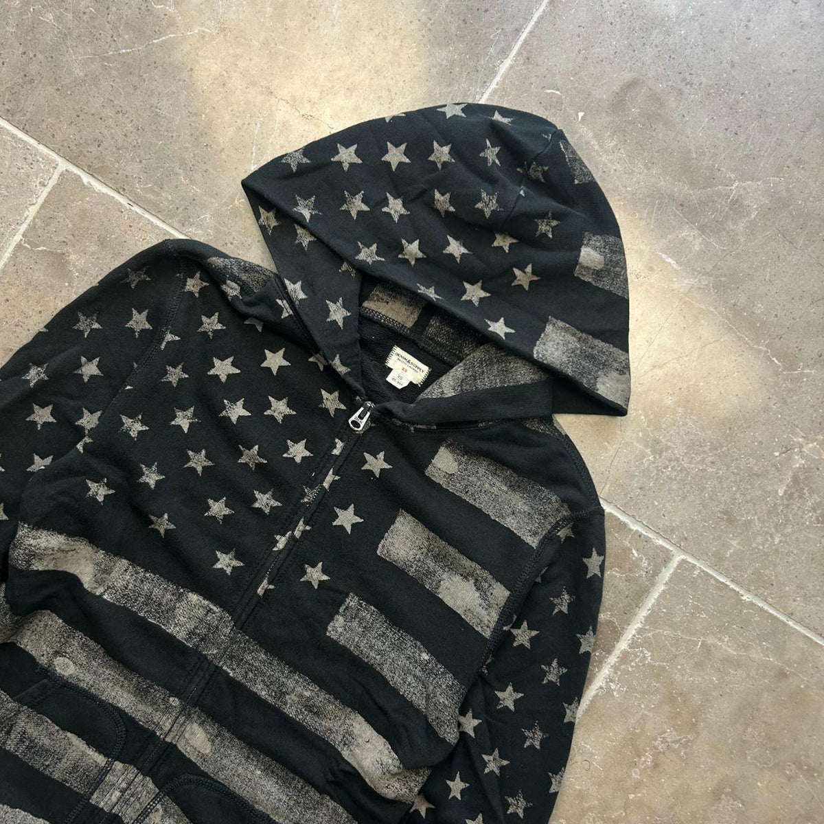 Ralph Lauren Denim and Supply USA Zip Up Hoodie XS