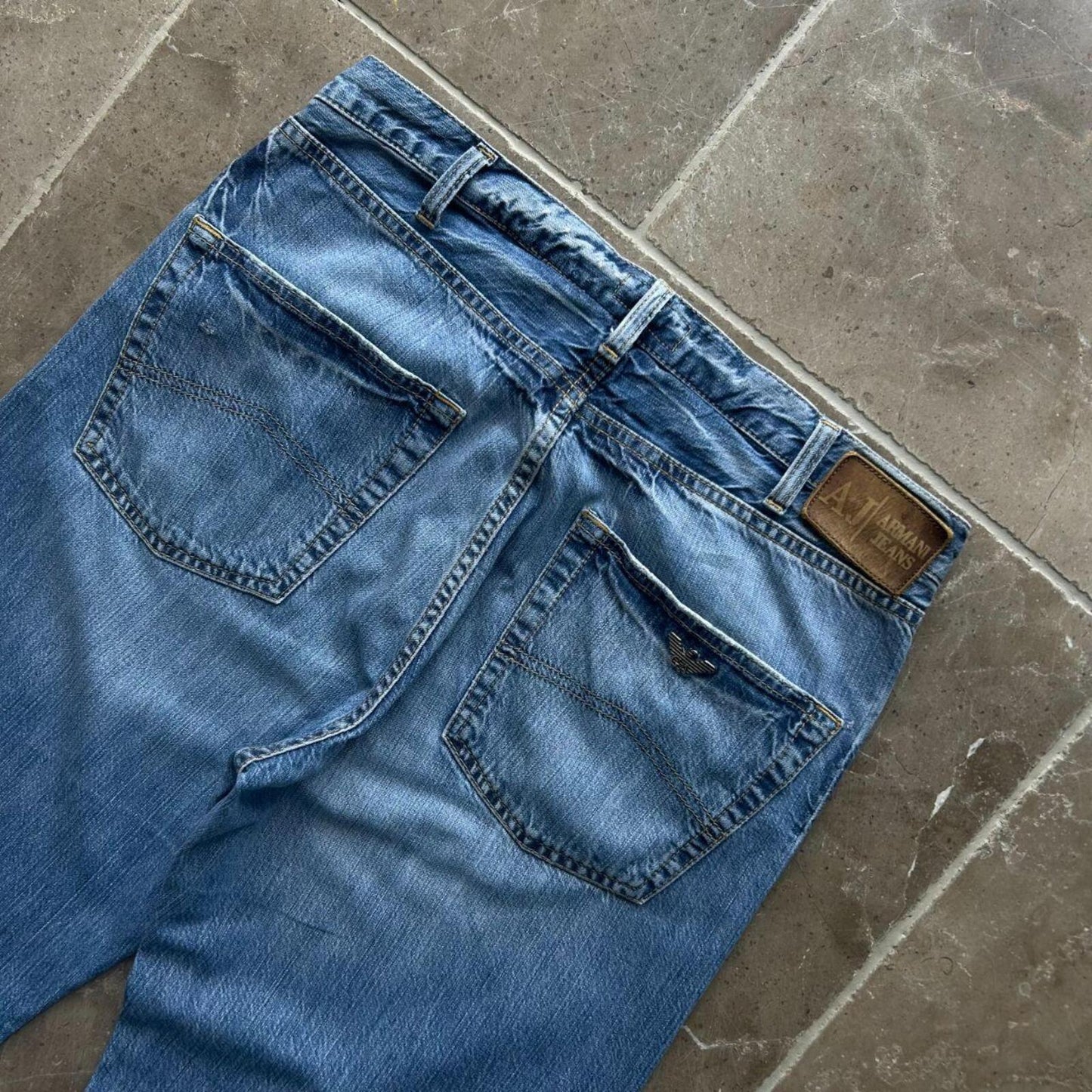 Vintage Armani Jeans Relaxed Straight Jeans W32 L32