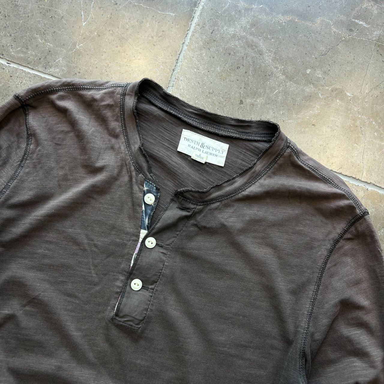 Ralph Lauren Denim and Supply USA Henley T Shirt S