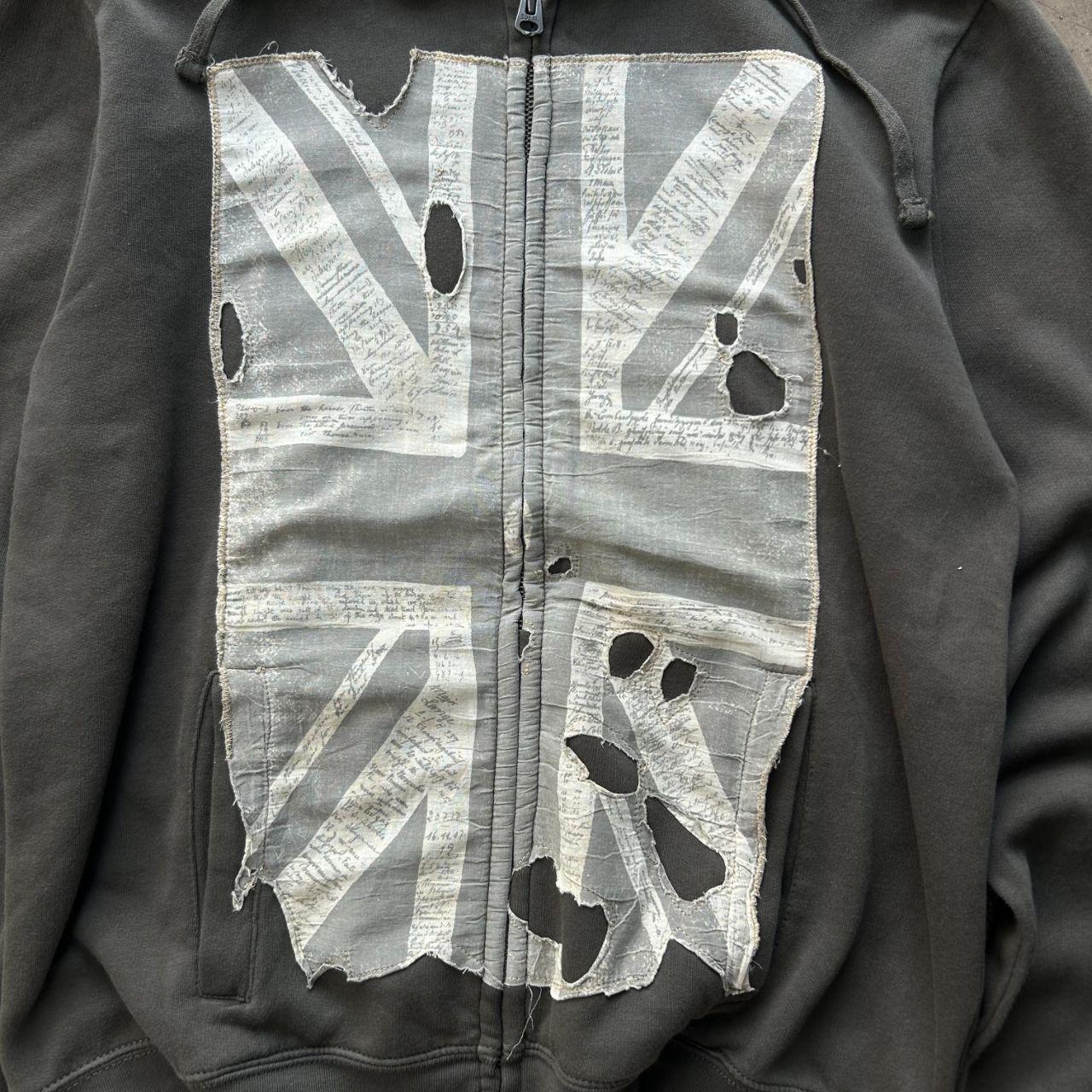 Ralph Lauren Denim and Supply Union Jack Zip Up Hoodie L