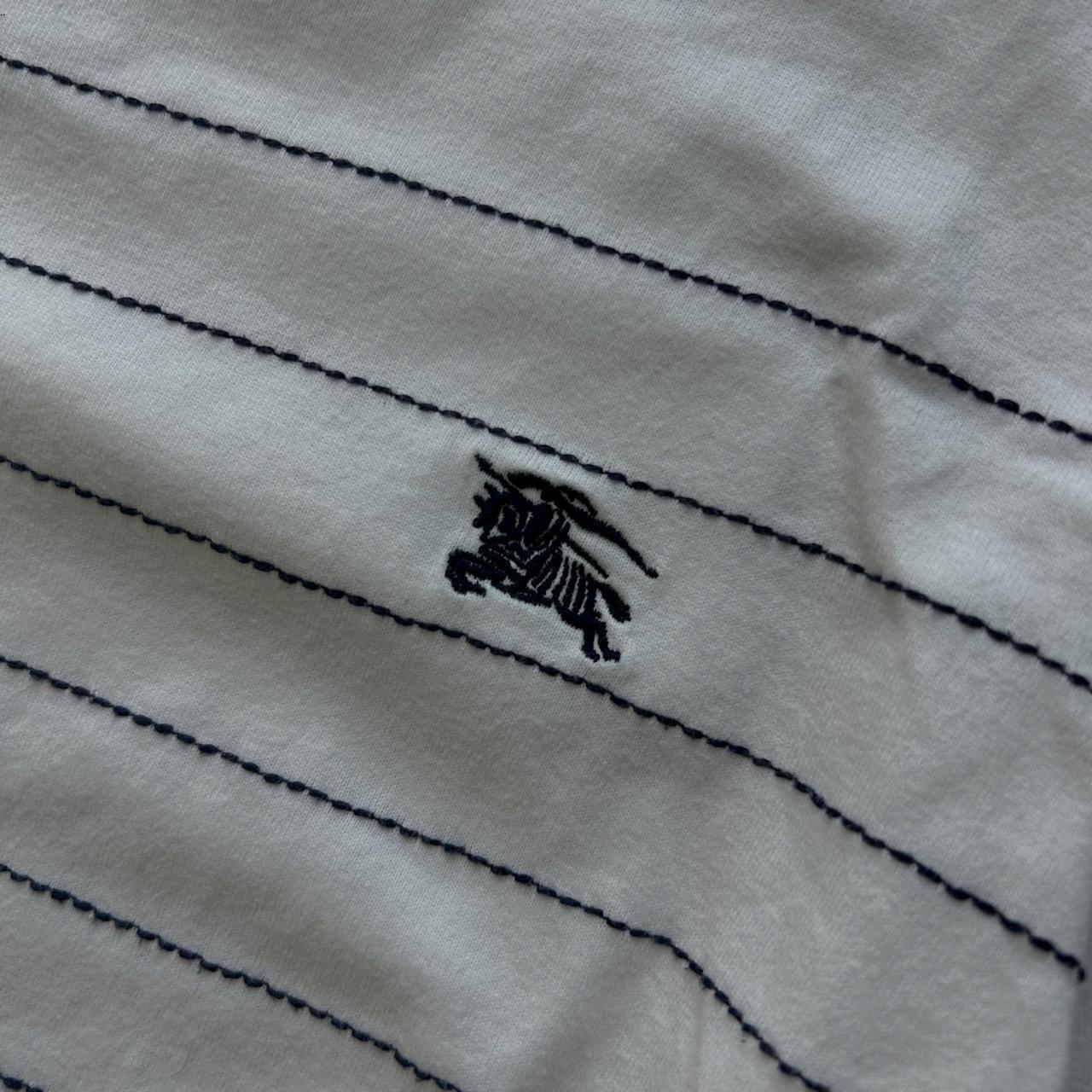 Burberry Black Label Striped Long Sleeve T Shirt S