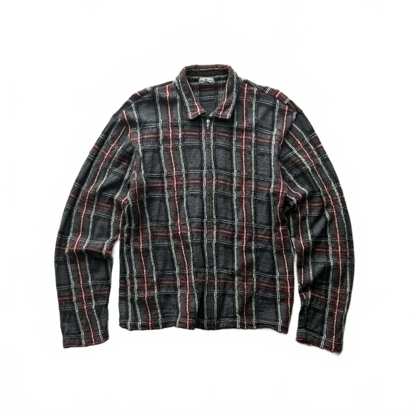 Men’s Comme des Garçons Homme Zip up Flannel Jacket M