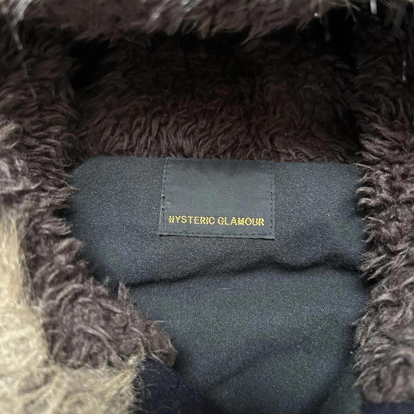 Hysteric Glamour Fur Hood Bomber Jacket M