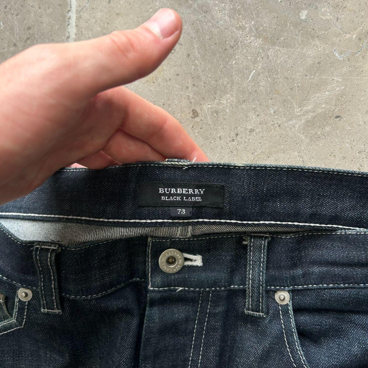 Vintage Burberry Black Label Relaxed Straight Jeans W30 L30