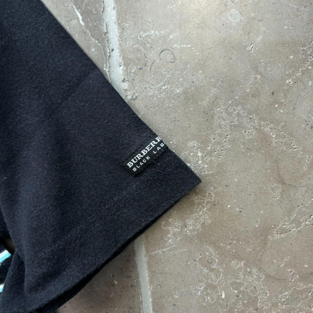 Burberry Black Label Striped Polo Shirt S