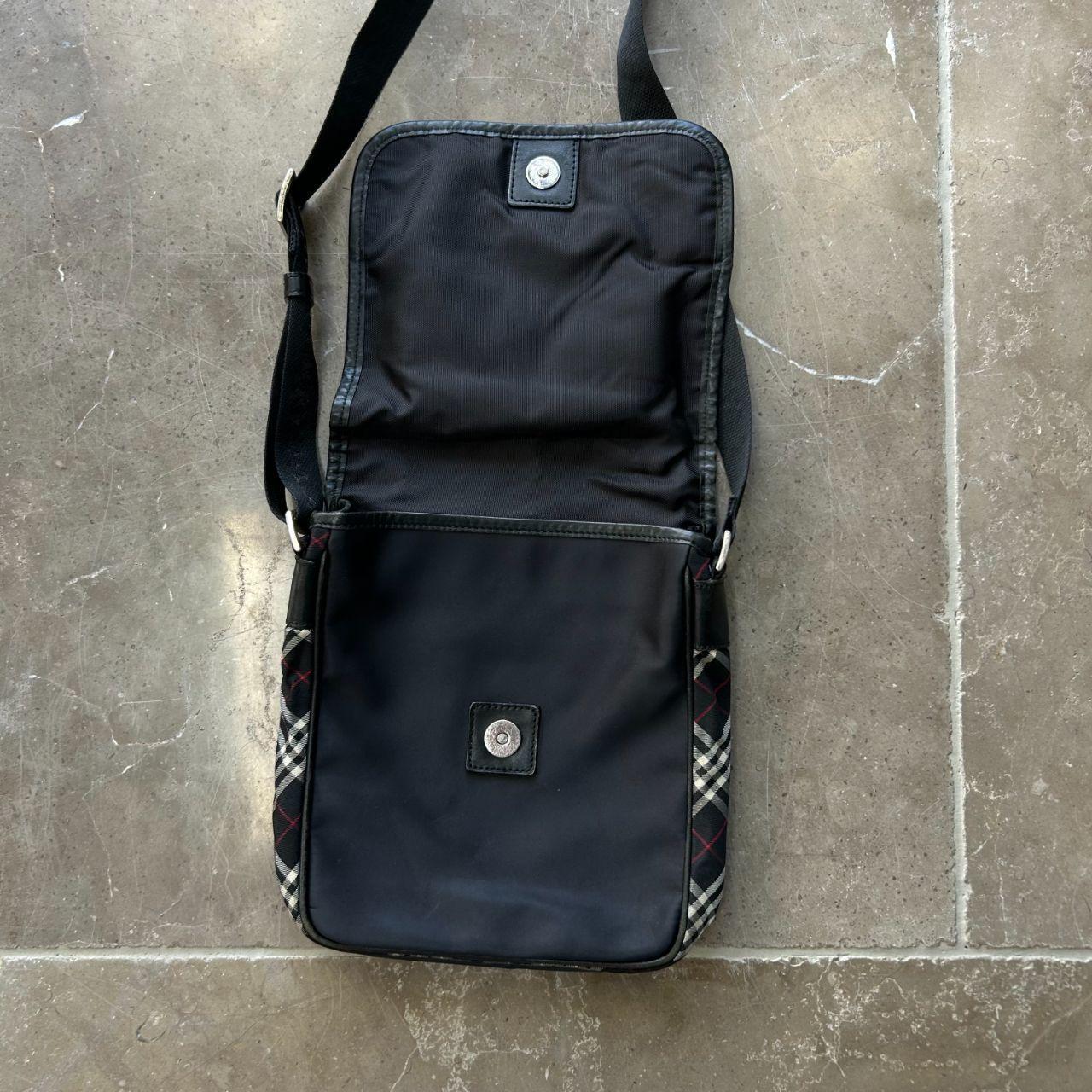 Vintage Burberry Black Label Shoulder / Side Bag One Size