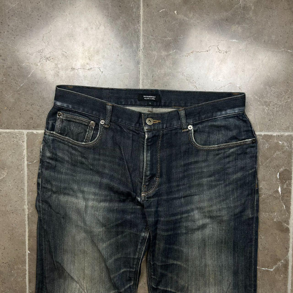 Vintage Burberry Black Label Relaxed Bootcut Jeans W32 L30