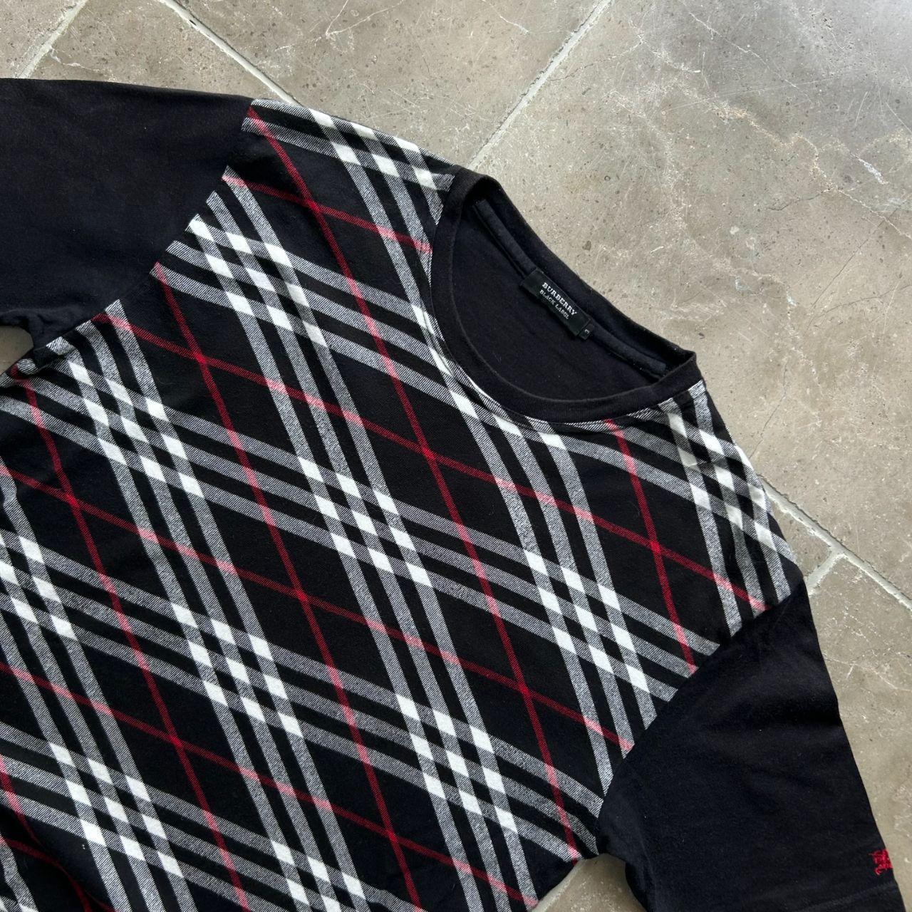 Burberry Black Label Nova Check Short Sleeve T Shirt M