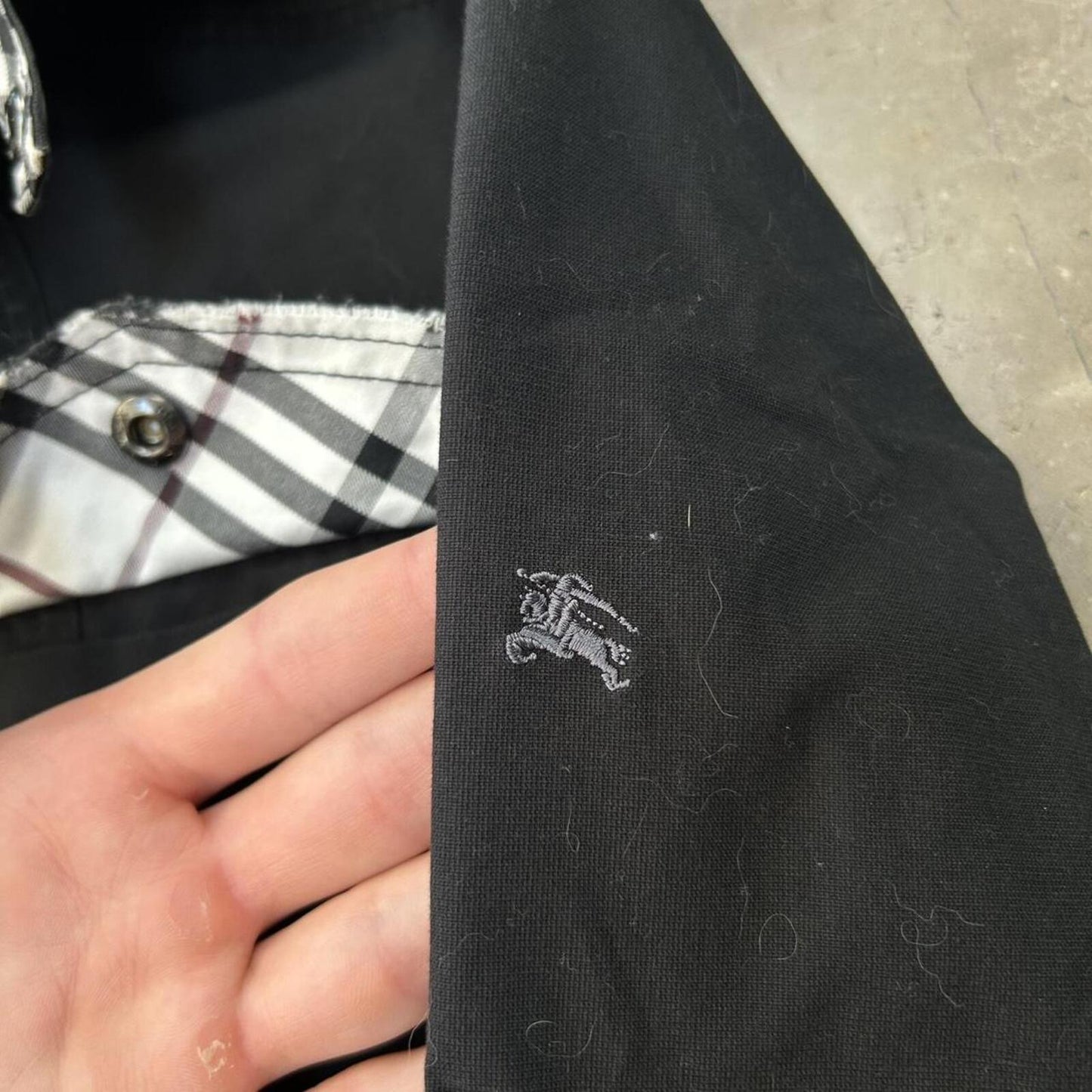 Burberry Black Label Military Utility Jacket / Over Shirt S