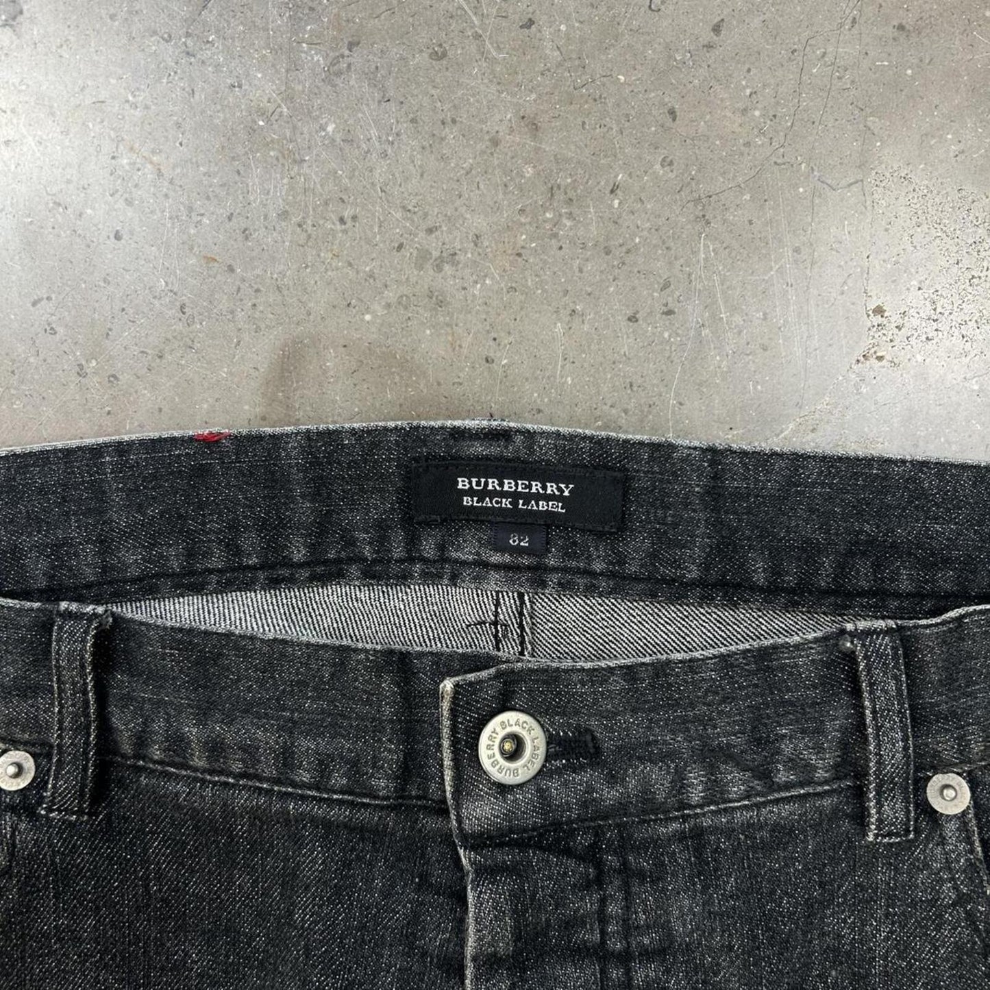 Vintage Burberry Black Label Tapered Straight Jeans W32 L34