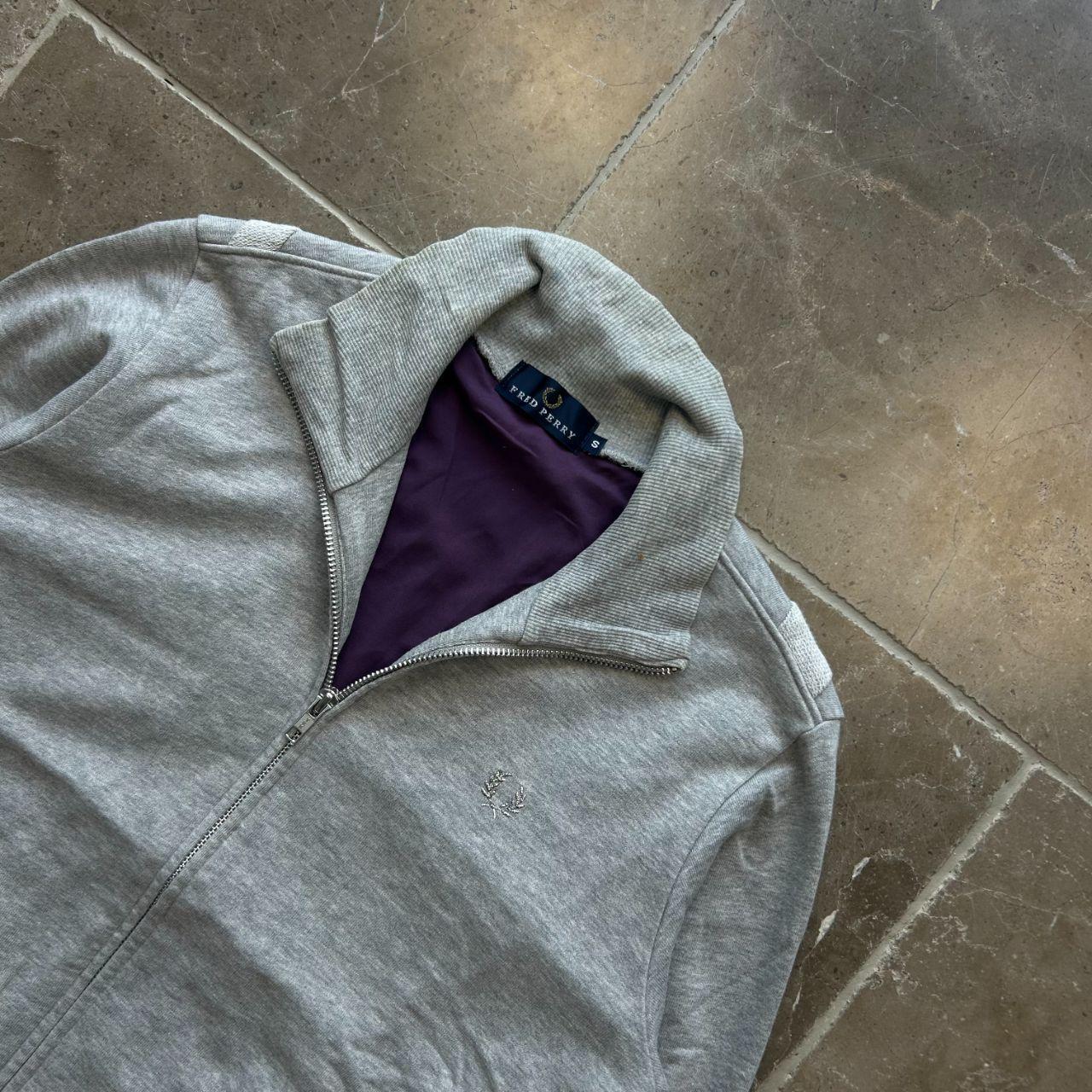 Vintage Fred Perry Union Jack Zip Up Jumper S