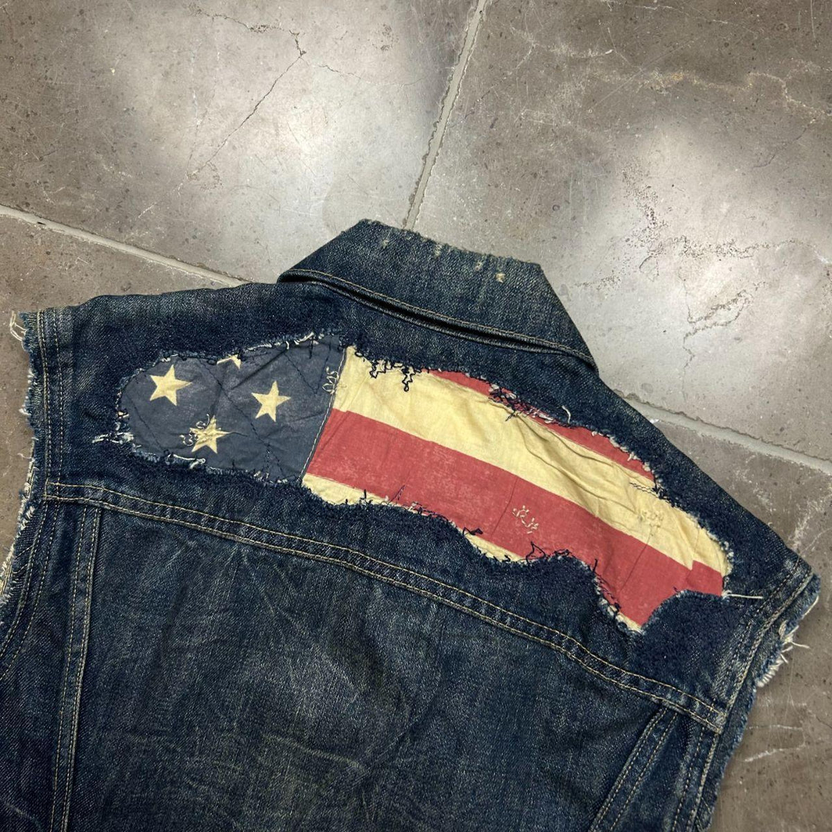 Ralph Lauren Denim and Supply USA Denim Vest XS