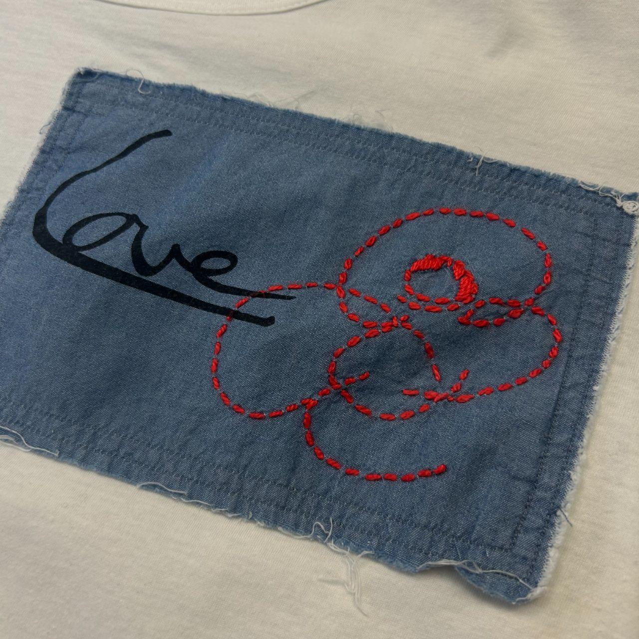Womens Comme Des Garcons Shirt Patch T-Shirt S