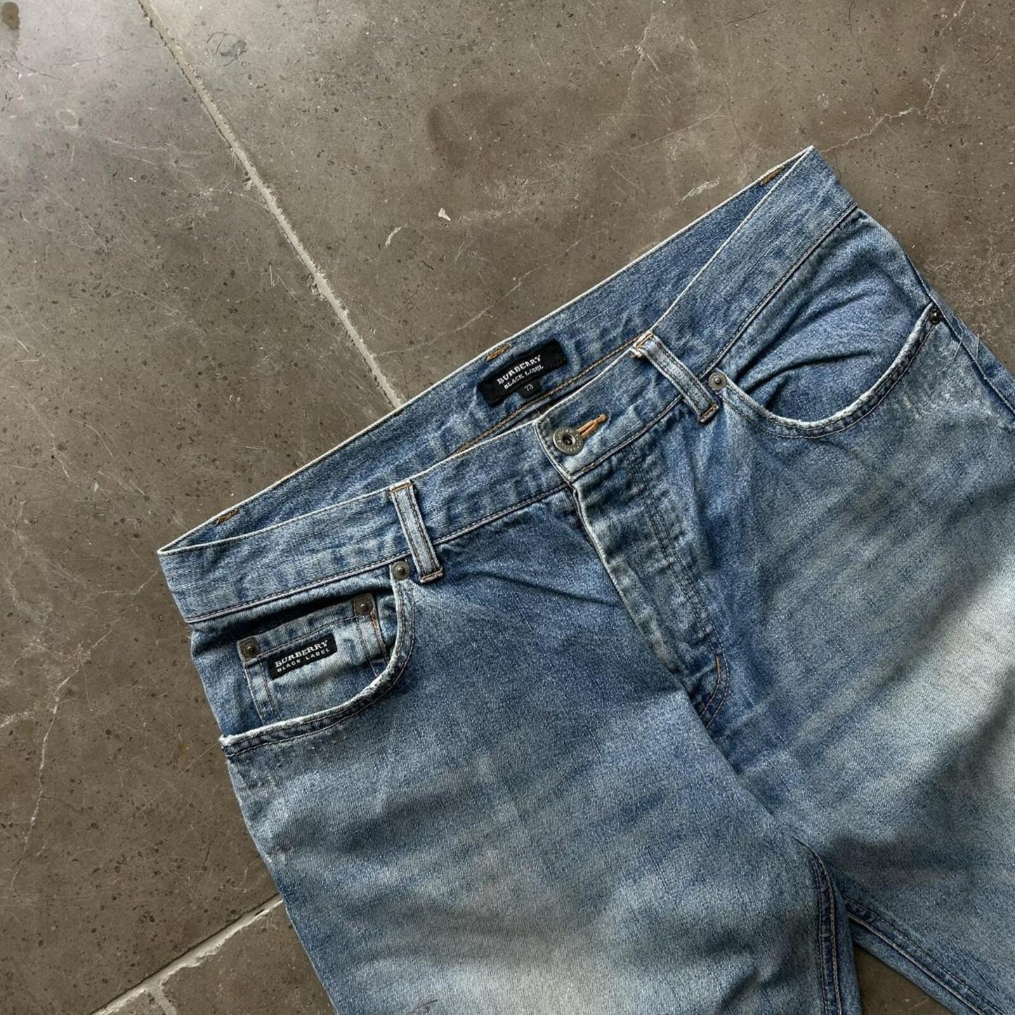 Vintage Burberry Black Label Relaxed Straight Jeans W30 L33