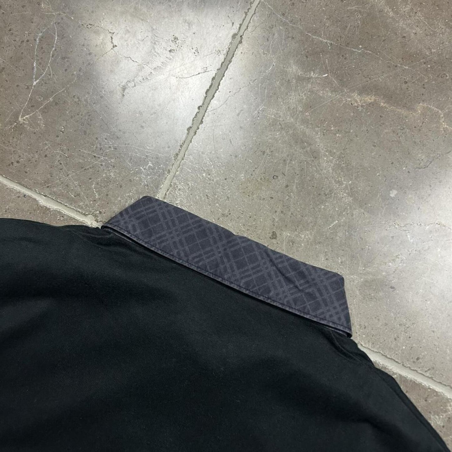 Burberry Black Label Nova Check Polo Shirt S