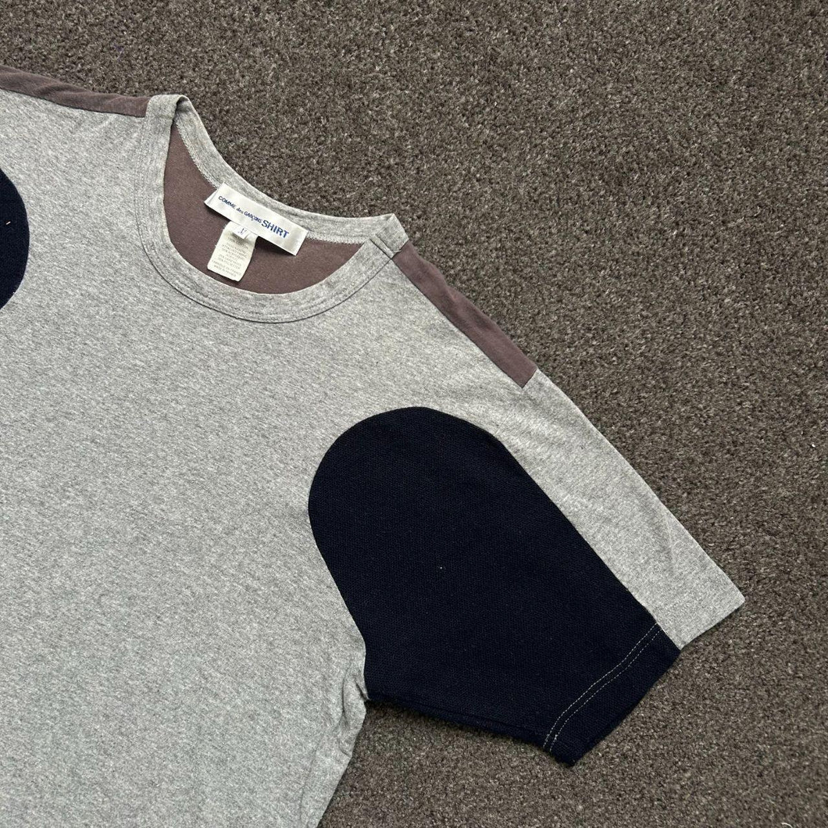 Comme Des Garcons SHIRT Paneled T-Shirt S