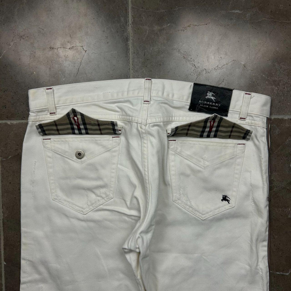 Vintage Burberry Black Label Relaxed Straight Jeans W34 L34