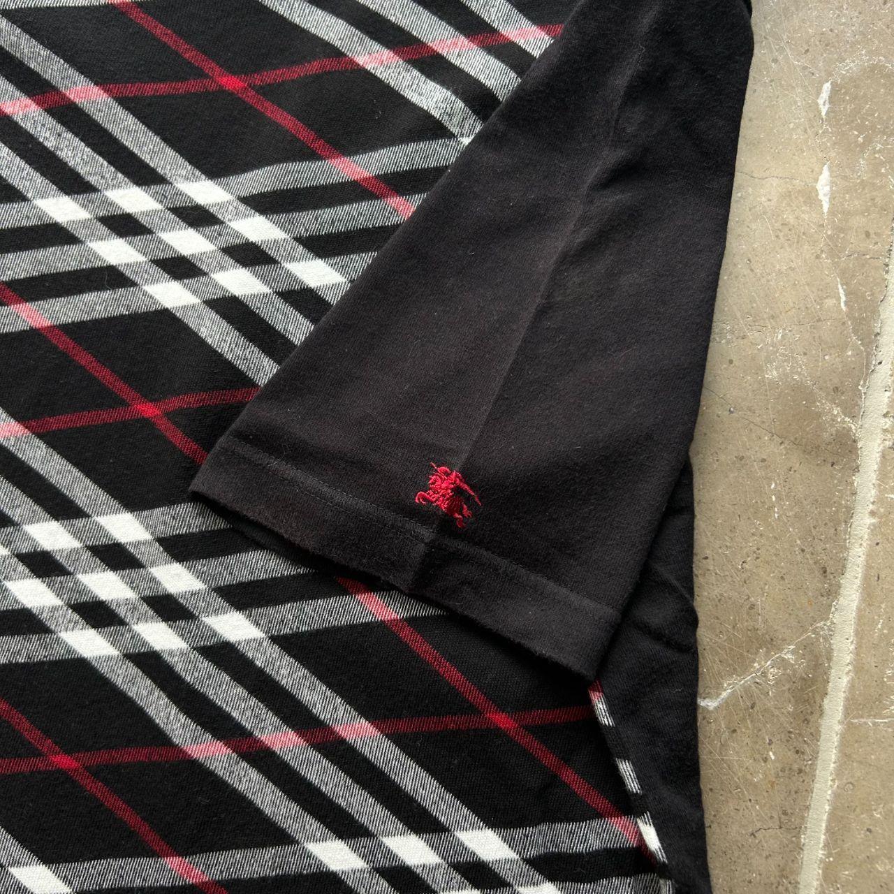 Burberry Black Label Nova Check Short Sleeve T Shirt M