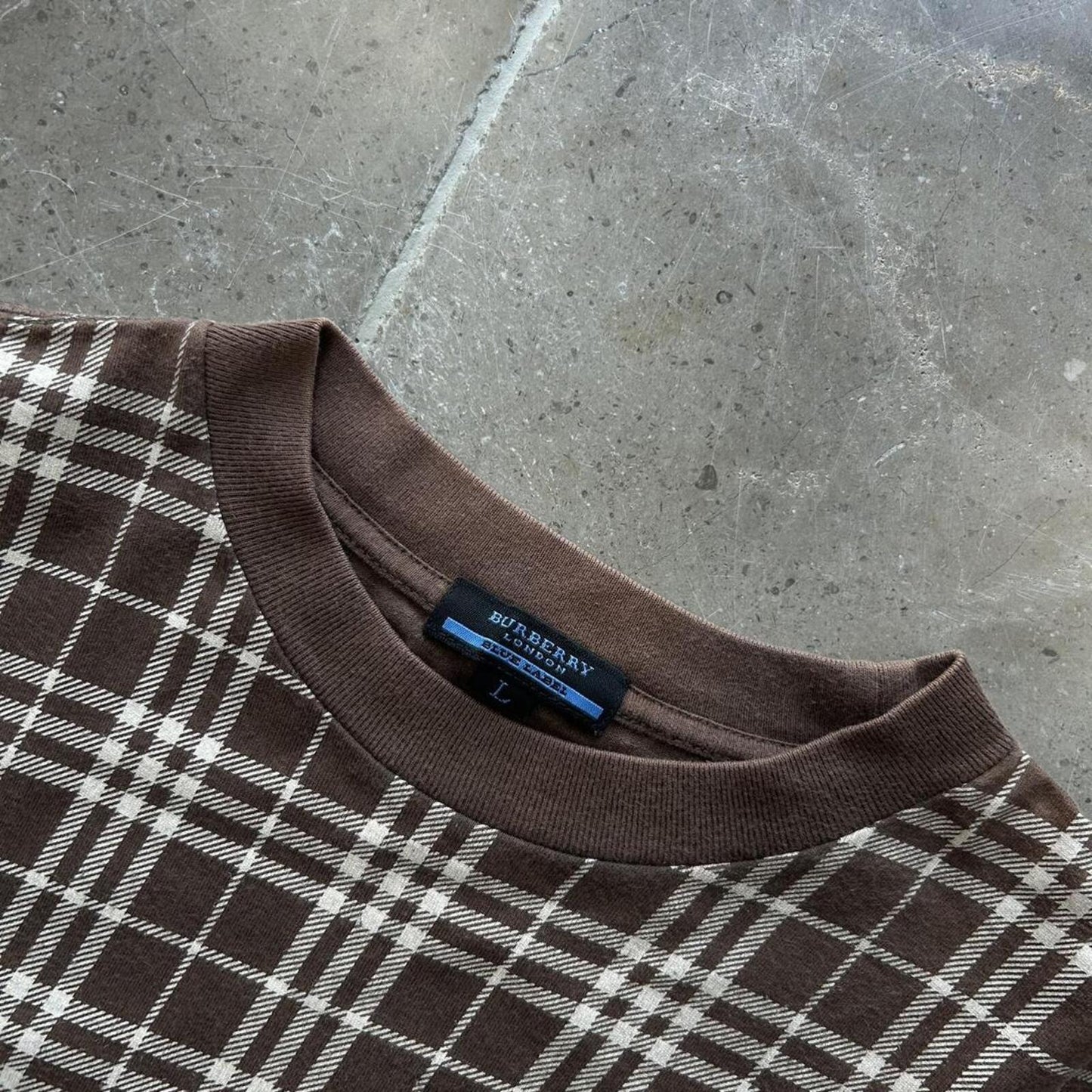 Burberry Blue Label Nova Check T Shirt L