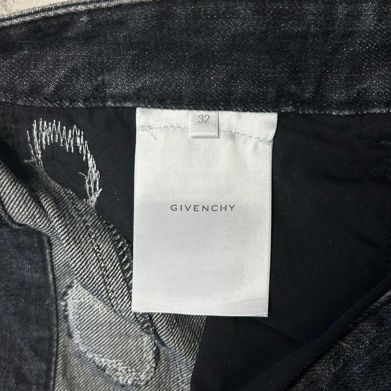 Givenchy FW22 Matthew Williams Boro Distressed Moleskin Patched Denim Jeans W32 L33