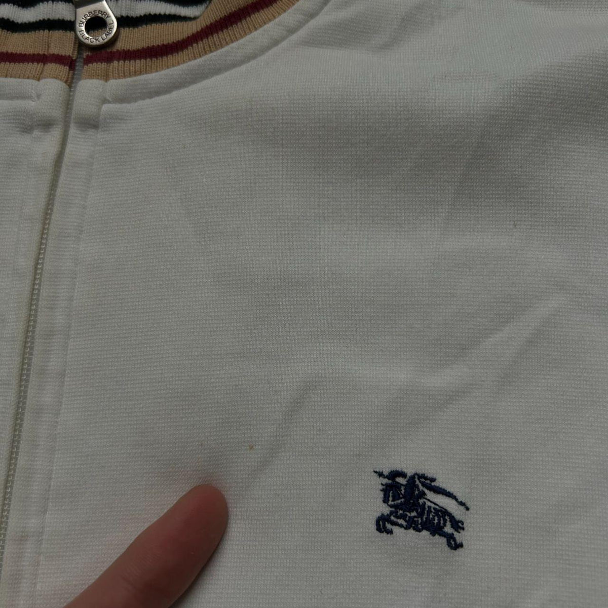 Burberry Black Label Zip Up Track Jacket Jumper S