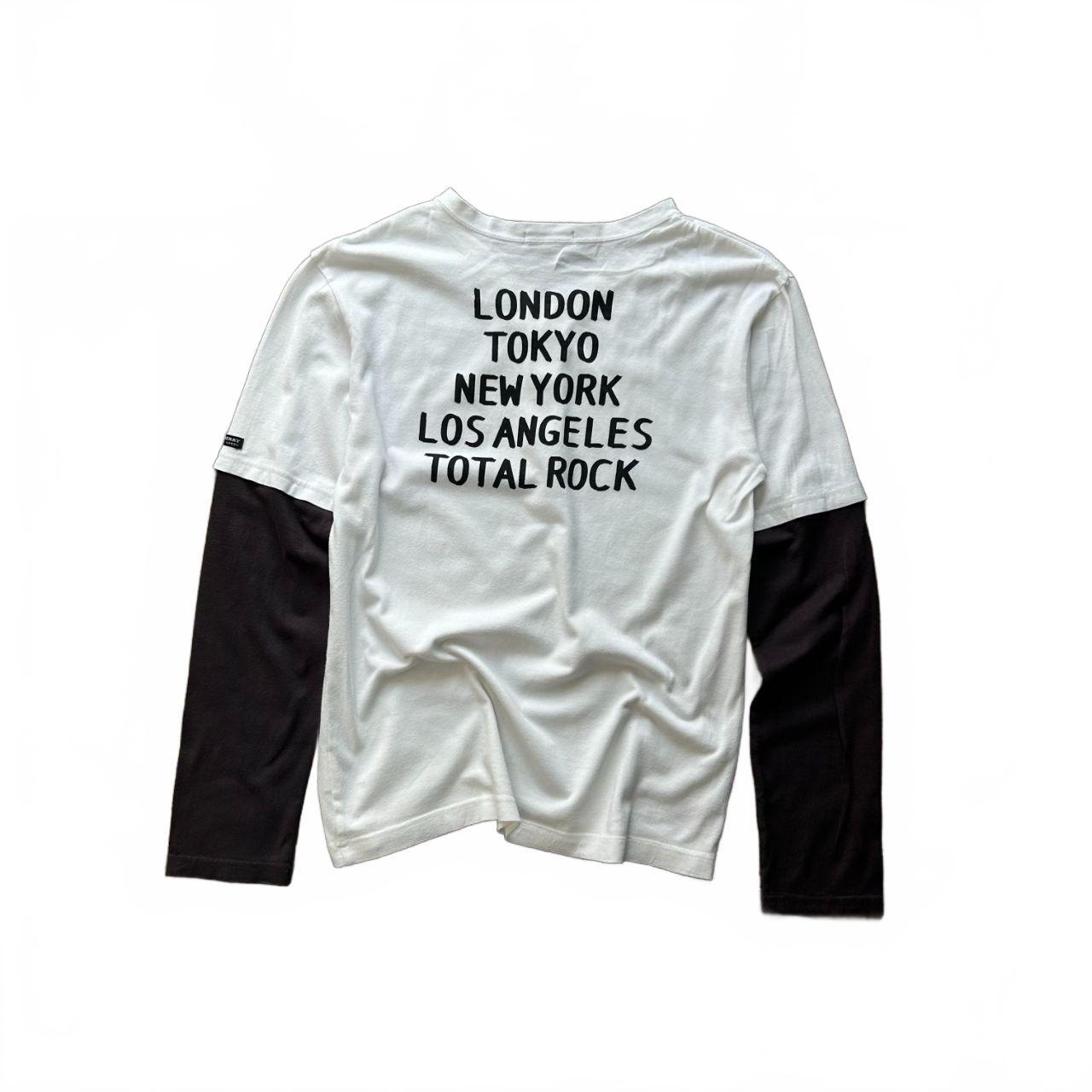 Burberry Black Label Layered Henley T Shirt S