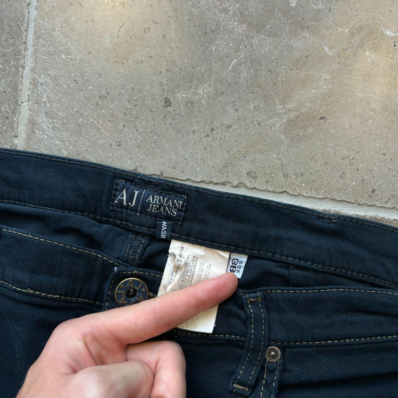 Vintage Armani Jeans Relaxed Straight Jeans W38 L29