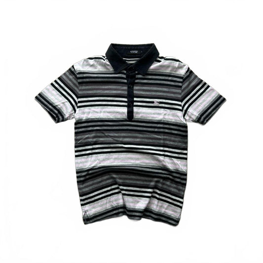 Burberry Black Label Striped Polo Shirt S