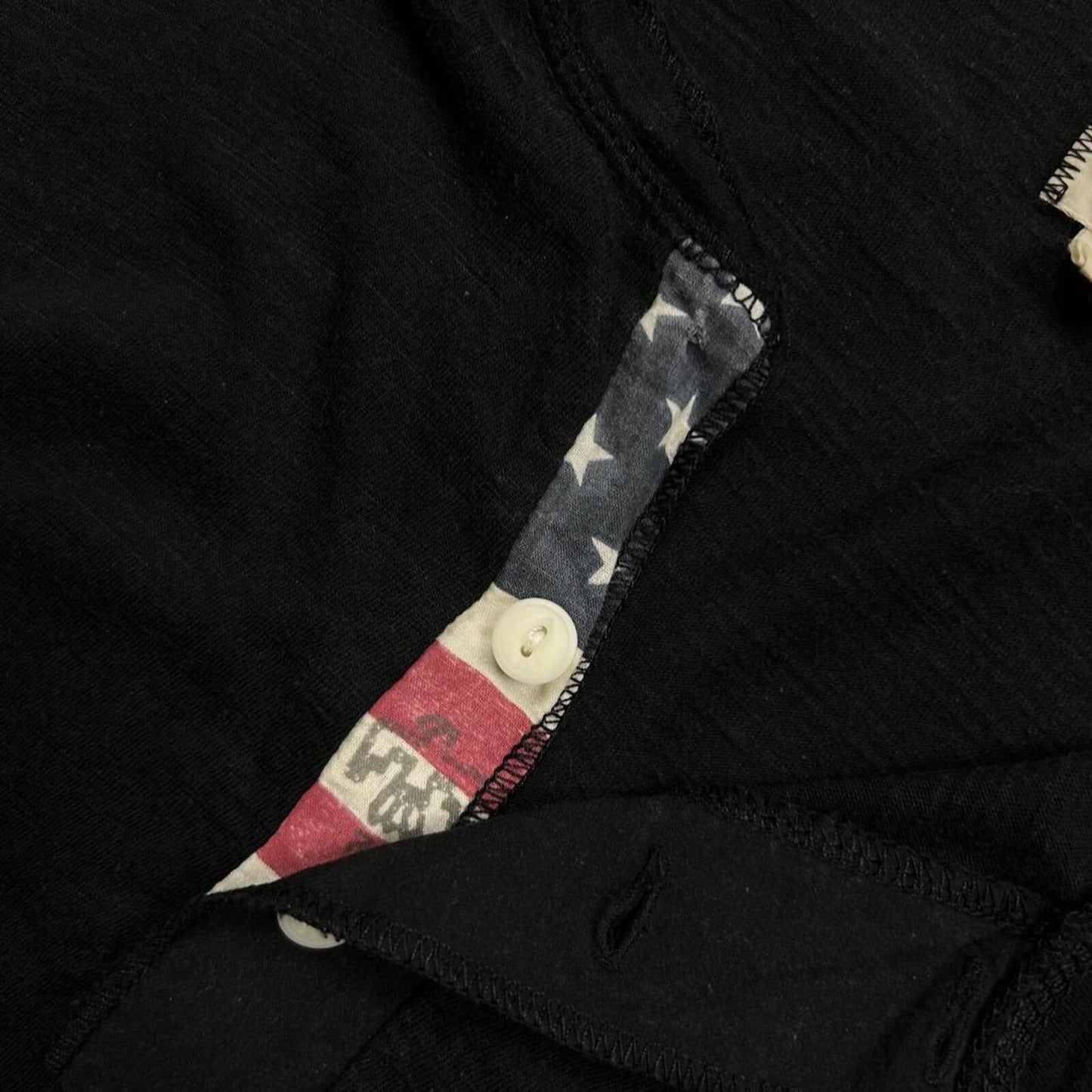Ralph Lauren Denim and Supply USA Henley T Shirt L