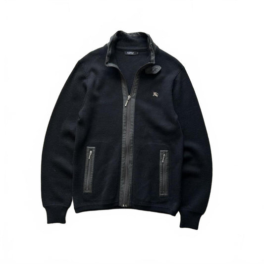 Burberry Black Label Knit Zip Up Jumper S
